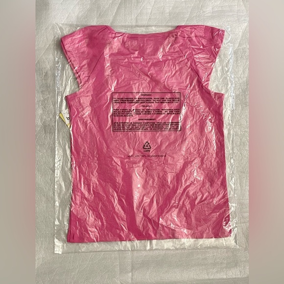 Gymboree Girls Embroidered Bike Flutter Top - Festive Fruit - Iced Berry 10 - Picture 3 of 4